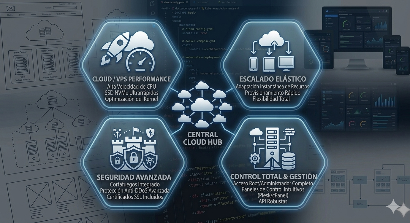 Servidors cloud VPS per instal·lar Hiopos i teletreball